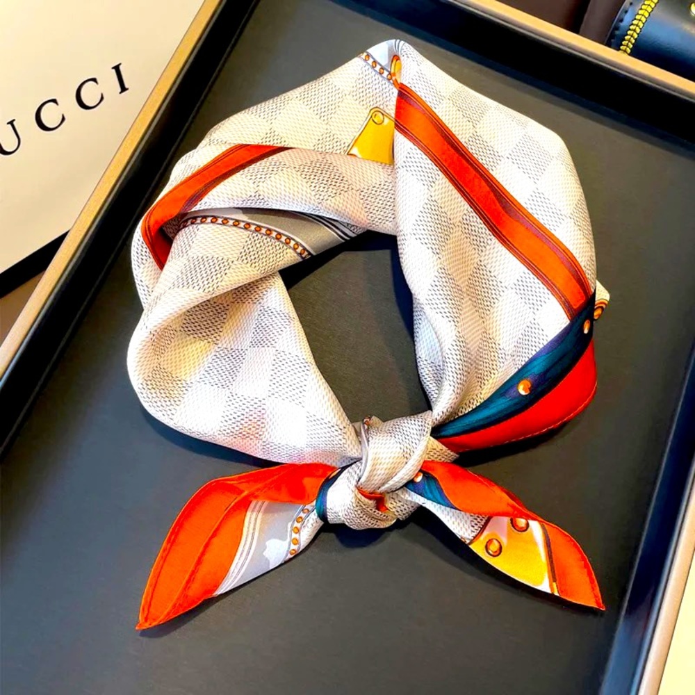 100% Pure 16 Momme Mulberry Silk Scarf/Headband/Twilly